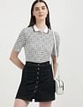 Tommy Hilfiger Slim Fit Geometric Printed Polo Shirt