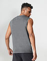 USPA Innerwear Sleeveless Brand Print Polyester I711 Vest - Pack Of 1