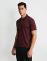 Arrow Sports Patterned Collar Regular Fit Polo Shirt