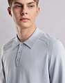 Calvin Klein Jeans Solid Regular Fit Viscose Polo Shirt
