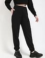 Calvin Klein Jeans Regular-Fit Solid Mid Rise Trouser