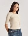 Calvin Klein Jeans Logo Slim-Fit Cotton T Shirt