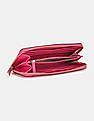 Calvin Klein Women Pink Brand Logo Ziparound Wallet