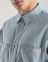 Calvin Klein Jeans Solid Relaxed Fit Denim Shirt