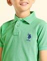 U.S. Polo Assn. Kids Solid Pique Polo Shirt