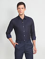 Arrow Pure Cotton Windowpane Check Shirt
