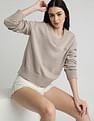 Calvin Klein Jeans Embro Badge V Neck Sweater