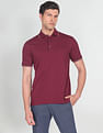 Arrow Tipped Jacquard Polo Shirt