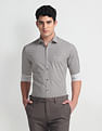 Arrow Geometric Pattern Manhattan Slim Shirt