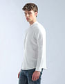 Flying Machine Textured Pattern Regular Fit Shirt