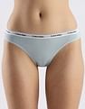 Calvin Klein Underwear Solid Low Rise Bikini Briefs - Pack Of 3