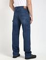 Tommy Hilfiger Light-Wash Loose Straight-Fit Low-Rise Jeans