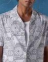 Flying Machine Geometric Print Regular Fit Shirt