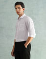Arrow Slim Fit Checked Smart Formal Shirt