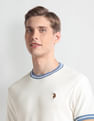 U.S. Polo Assn. Denim Co. Crew Neck Solid T-Shirt