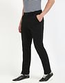 Tommy Hilfiger Kids Sleek Black Solid Trousers