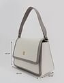 Tommy Hilfiger Solid Brown Pu Sling Bag