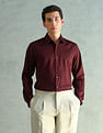 Arrow Newyork Slim Fit Smart Satin Shirt
