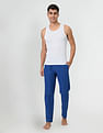 USPA Innerwear Solid Cotton EV002 Vest - Pack Of 2