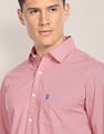 U.S. Polo Assn. Micro Print Tailored Fit Shirt