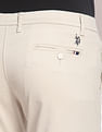 U.S. Polo Assn. Herringbone Textured Casual Trousers