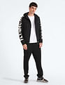 Flying Machine Hooded Medium Puffer Jacket