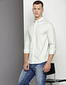 Calvin Klein Solid Poplin Shirt