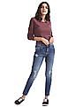Aeropostale High Waist Distressed Jeans