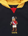 U.S. Polo Assn. Kids Boys Mascot Hooded Sweatshirt