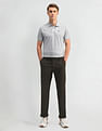 Arrow Sports Regular Fit Twill Trousers