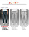 Flying Machine Freddie Slim Straight Mid Rise Jeans