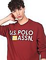 U.S. Polo Assn. Denim Co. Crew Neck Brand Print Sweatshirt