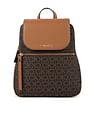 Calvin Klein Monogram Print Garnet Backpack
