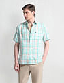 Arrow Sports Graph Check Dobby Shirt