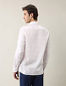 Arrow Textured Manhattan Slim Fit Ceremonial Shirt