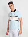 Arrow Sports Cotton Striped Polo Shirt