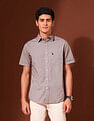 U.S. Polo Assn. Geometric Printed Tailored Fit Shirt