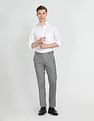Arrow Hudson Tailored Fit Formal Trousers