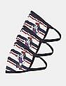 U.S. Polo Assn. Kids Triple Layer Antiviral Outdoor Face Masks - Pack Of 3