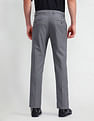 Arrow Denver Slim Fit Solid Trousers