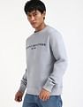 Tommy Hilfiger Embroidered Logo Regular-Fit Cotton Sweatshirt