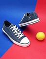 Flying Machine Men Round Toe Washed Cox 2.0 Sneakers