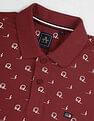 Arrow Sports All Over Print Regular Polo Shirt
