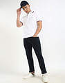 Tommy Hilfiger Solid Regular-Fit Cotton Polo Shirt