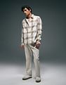 Flying Machine Tartan Checked Pure Cotton Shirt