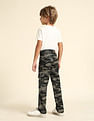 U.S. Polo Assn. Kids Boys Camouflage Printed Regular Fit Cargos