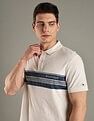 Tommy Hilfiger Striped Regular-Fit Cotton Polo T-Shirt