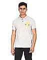 U.S. Polo Assn. Denim Co. Cotton Blend Heathered Polo Shirt