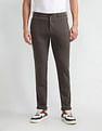 Arrow Sports Mid Rise Smart Flex Trousers