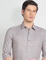 Arrow Newyork Houndstooth Slim Check Shirt